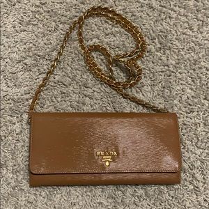 100% AUTHENTIC PRADA Saffiano WOC